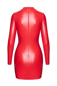 Mini robe Bombshell F367 - Noir Handmade