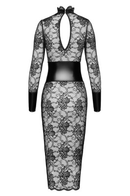 Robe corset Noirelle F375 - Noir Handmade