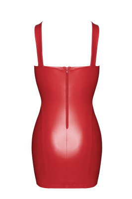 Mini robe lacée Bombshell F364 - Noir Handmade