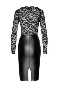 Robe Euphoria F295 wetlook et dentelle
